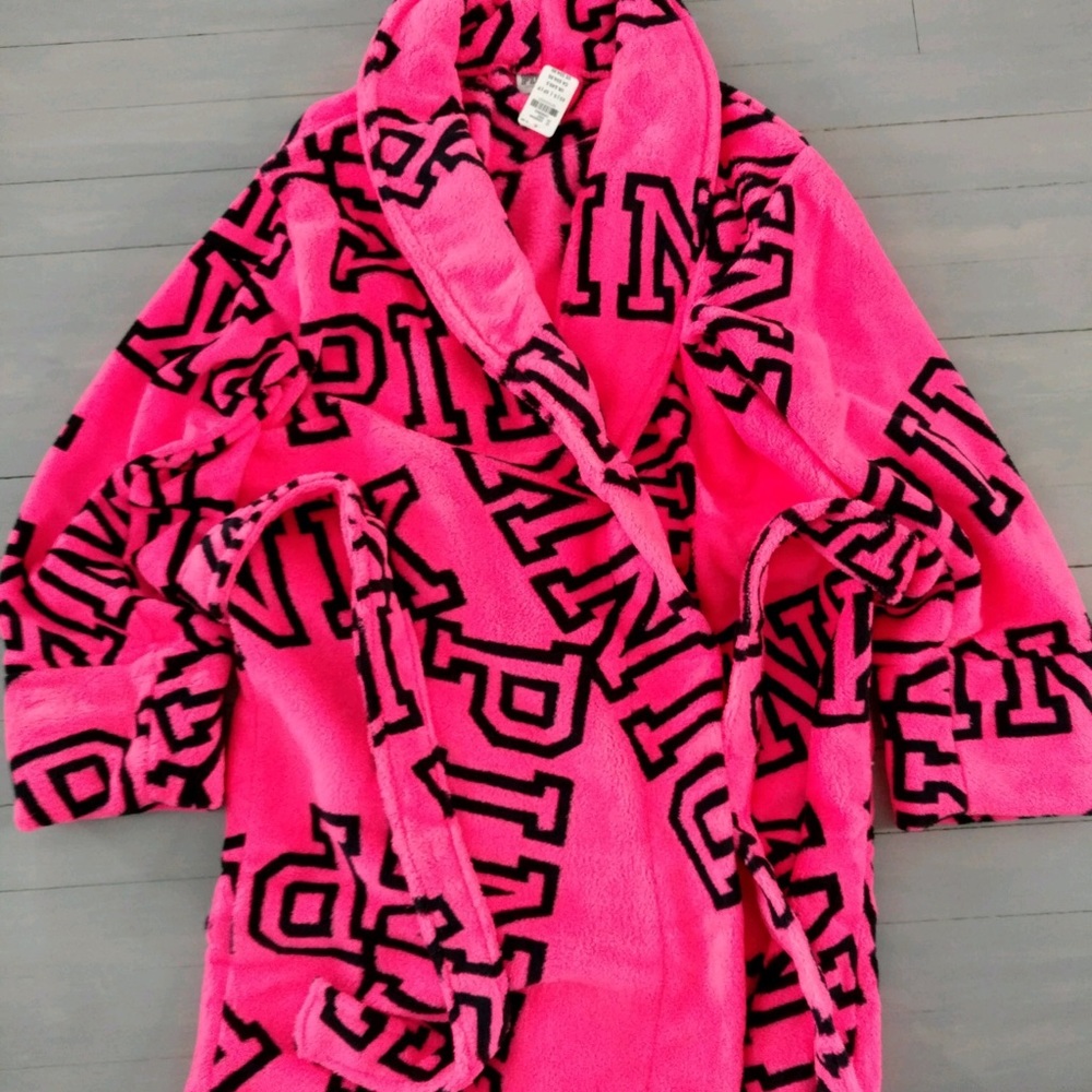 New pink robe